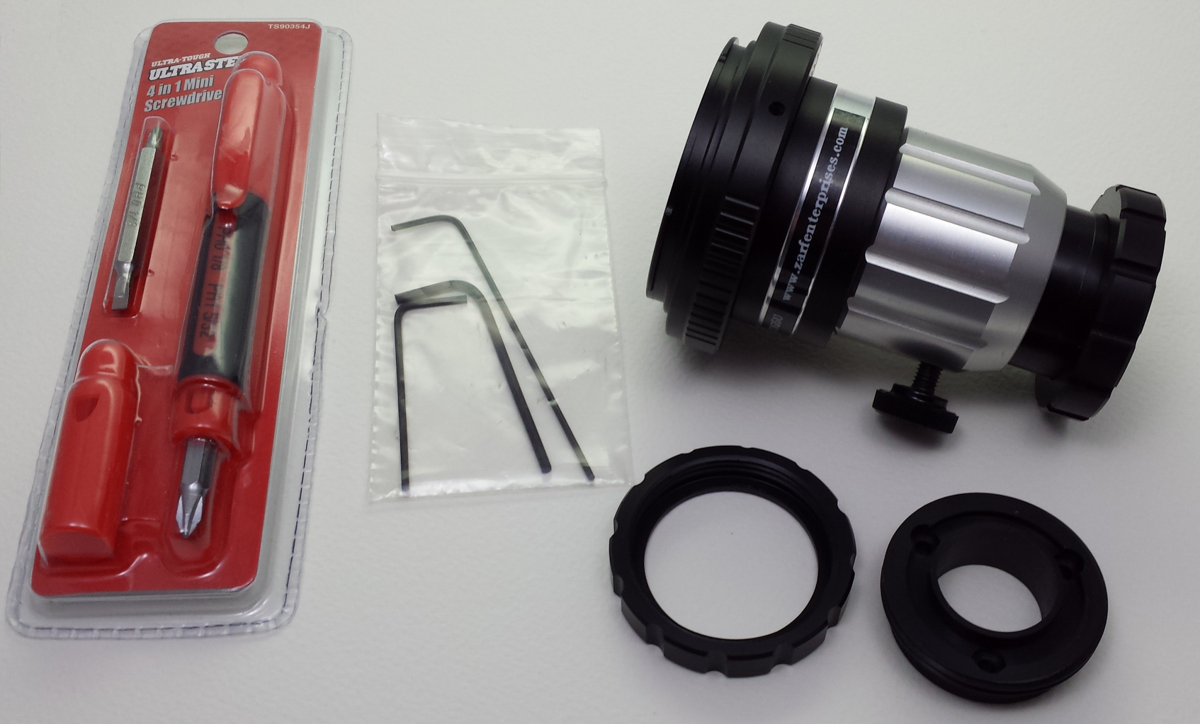 Zarf's Canon DSLR Slit Lamp Adapter for Marco G Ultra, ze